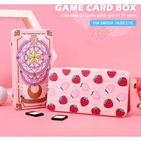 NEW 24 IN 1 Game Card Case Holder Hard Shell Protective Game Card Storage Box For Switch/Lite/Oled Accessories