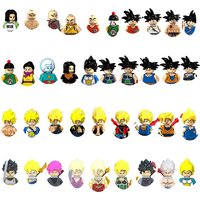 Anime Super Hero Bricks Goku Vegeta Gohan Piccolo Krillin Collectible Desktop Ornament Casual Hobby Daily Play Display Toy