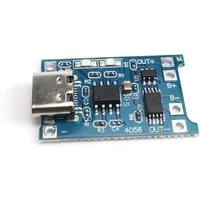 10pcs TP4056 Type-C USB 5V 1A Lithium Battery Charger Module with Protection for 18650 Li-ion Li-Po