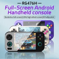 ANBERNIC RG 476H Android Handheld Game Console 4.7"HD Multi-touch Full Screen Hall Triggers Wifi Retro Video Games Player RG476H