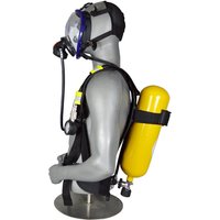 Hot Sales Steel Cylinder Fire Fighting Air Supply Self Contained Breathing Apparatus 6L SCBA Respirator