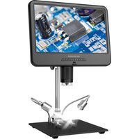 Mikroskop cyfrowy Andonstar AD210 z regulowanym wyświetlaczem LCD 10,1 cala do napraw elektroniki, mikroskop do lutowania PCB/SMD, microscopio
