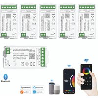 Tuya Smart Life Home 5V 12V 24V Max 15A Dimmer CCT RGB LED Light Strip Bluetooth WiFi Zigbee Controller Xiaomi Alexa Button Swit