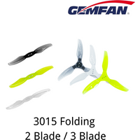 Folding Propeller 3015 2 Blade / 3 Blade Gemfan 3inch Floppy Proppy for Multirotor FPV RC Racing Cinewhoop Ducted Drone 6Pair/12