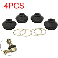 4 Pcs Turn to rod Arm Ball Head Dust Protection Rubber Cover for Chinese ATV Quad Go kart