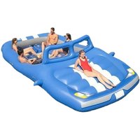 Sunny 6-Person Large Convertible Car Inflatable Lake Float Floating Island Water Amusement Facility