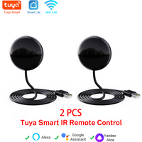 Tuya Smart WiFi IR Remote Universal for Smart Home Control for TV Air Conditioner Works with Alexa Google Home Yandex Alice