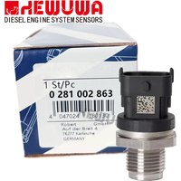 0281002863 314014A010 Fuel Rail Pressure Sensor Regulator For Kia Hyundai 1.5 1.6 2.0 2.2 2.5 CRDi Diesel Engine