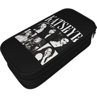 Katseye Kpop Idol Pencil Case Fashion Korea Music Pen Box Bag Student Large Storage School Supplies Gift Pencilcases