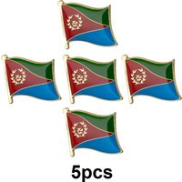 1-100pcs Eritrea Flag Lapel Pin Flag badge Brooch Pins Badges