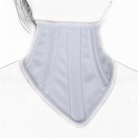 Queen Costume Black Pink White Noble Collar Neck Wrap Tie Neck Collar For Night Club Party Stage Performance Cosplay Costume