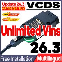2026 Newest V26.3 VAG COM Interface For VAGCOM VAG HEX V2 VW-AUDi Professional Scan Code Upgrade Hardware AUTO COM VCDS TOOL