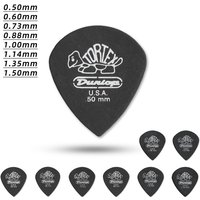 Dunlop Pick. 482R JAZZ 3 TORTEX material non-slip electric guitar pick. Thickness: 0.50/0.60/0.73/0.88/1.00/1.14/1.35/1.50mm.