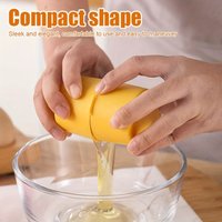 Portable Egg Cracker Tool Mini No Mess Egg Shell Remover Anti-Splash for Boiled Eggs Easy Egg Peeler Kitchen Opener