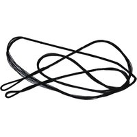 2pcs Durable 44-70 Bow String Replacement for Traditional /Recurve Bow Hunting Bow Rope Black String Accessories