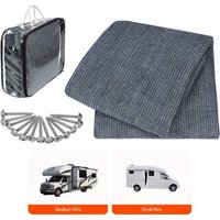 A Set Awning Carpet Camping Carpet For Camping Tent Floor Caravan Caravan HDPE 2.5x3m RV Camping Trailer Accessories