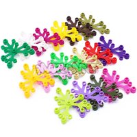 Marumine 50PCS Leaves Block Flower Tree Parts Compatible 2417 Classic MOC Build Brick Construction City Street View Accessories