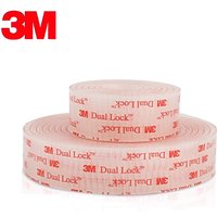 3M Dual Lock SJ3560 Clear Mushroom Fastener adhesive tape Snaps Shut,Strong and Secure,Durable for Repeated Opening and Closings