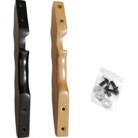 Archery Detachable Straight Drawn Pull Bow Handle Beech Bow Riser for Hunting DIY Recurve bow Training Equipment