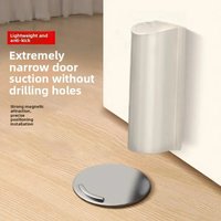Magnetic Door Stopper Wall Protector Bumper Hidden Door Seat Home Decor Furniture Hardware