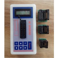AA58 Professional Integrated Circuit IC Tester Transistor Tester Online Maintenance Digital LED Transistor IC Chips Tester(A)