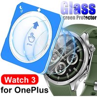 1-5PCS Easy Installation Tempered Glass for OnePlus Watch 3 Screen Protector 9H Full Coverage Clear Anti-Fingerprint Film Guard