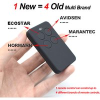 Duplicateur de télécommande de porte de Garage 287MHz-868MHz, pince de Code multi-fréquence, Clone de porte, ouvre-porte de Garage