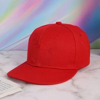 Plain Solid-Color Direct-Printed Baseball Cap Without Embroidery or Embroidery. Supports Customers' DIY Custom Logo Printing.