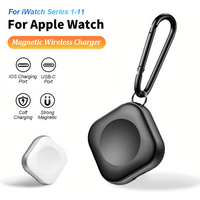 Magnetic Wireless Fast Charger For Apple Watch 10 9 8 7 6 5 4 3 SE Ultra Series USB Type C IOS Two Interface iWatch Charger Dock