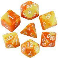 7 SZTUK 1 Zestaw kości DND w stylu Galaxy D4 D6 D8 D10 D12 D20 Wieloaspektowe kości są używane do gry planszowej TRPG Dragon Dungeon