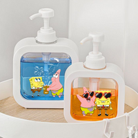 SpongeBob SquarePants Empty Bottles Hand Soap Dispenser Cartoon Travel Refillable Laundry Detergent Shower Gel Dispensing Bottle