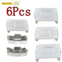 6pcs Seat Rail Runner Clip Slider Guide Piece For VW MK1 MK2 MK3 Golf Passat Polo Jetta Corrado Caddy Scirocco For Audi 4000 100