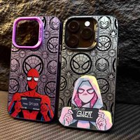 Fashion New Arrivals Spider-Man For Apple iPhone 17 16E 16 15 14 13 12 Mini Pro Max Plus Colorful Cover Funda Soft Phone Case