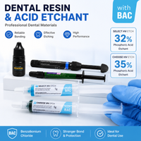 FlowableFill Flowable Composite Syringe A1/A2/A3/A3.5 Shades 32%/35% Filler BAC Bioactive Etch Gel Adhesive Dental Fill Material