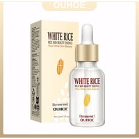 White Rice Face Serum Shrink Pores Reduce Fine Lines Nourishing Skin Boosts Elasticity Moisturizing Soothing Firm Care Essence