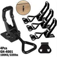 4pcs Quick Clamp Lock Clamp Adjustable Strap Box Fastener Fastener Bolt Clamp