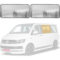 FITS FOR VW T5 TRANSPORTER 10 15 INTERNAL THERMAL WINDOW BLINDS SIDE MIDDLE 2PC SET