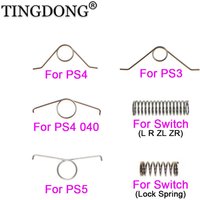 10-100pcs For PS3 PS4 PS5 Switch L2 R2 Trigger Button Spring Metal Replacement R2 L2 Trigger Buttons Component