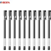 5/10pcs BEIFA Gel Pens 0.5mm Black/Blue/Red Ink Refills Large Capacity Neutral Singature Canetas Water-Based School Office Pen