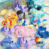 In Stock Kayou My Little Pony Plush Fridge Magnet Series Vol.2 Blind Bag Kawaii Refrigerator Decoration Surprise Gift For Fans