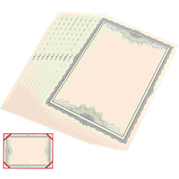 10 Pcs Blank Writable Printable A4 Honor Certificate Paper Diploma Graduate Award Class Thank You Certification Inner Core