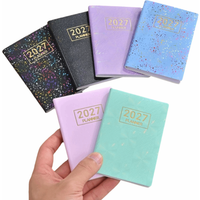 Mini A7 2027 Agenda Book Pocket with Calendar Appointment Book Notebooks Students
