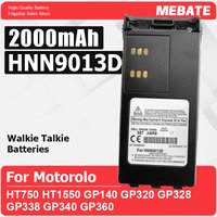 HNN9013D Walkie Talkie Battery 2000mAh 7.4V Li-ion Battery For Motorolo HT750 HT1550 GP140 GP320 GP328 GP338 GP340 GP360 Radios