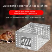 1pc High Efficiency Mousetrap Automatic Continuous Cycle Mouse Trap Home Garden Rat Catching Artifact Safe And Harmless Catcher