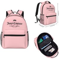 Juicy-C-Couture Backpack for Men Women Fashion Student Business Daypack College Shoulder Bag 16in