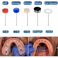 Dental Overdenture Locator Abutments Retention Caps For Implant Inserts 6Pcs/Set
