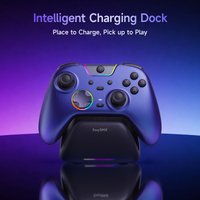 EasySMX X05 Pro Wireless Gaming Controller with Hall Joysticks, 1000Hz Polling Gamepad for PC Nintendo Switch Android and iOS