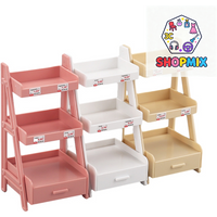 1:12 Dollhouse Miniature Plant Flower Stand Shelf Bookshelf Display Rack Furniture Fairy Garden Tool Storage Rack Model Toy