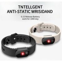 Hot Sales M12-SE Anti-static Silicone Bracelet Men Women Waterproof Adjustable Portable Winter Human Body Static Eliminator Gift