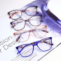 New Fashion Cat Eye Glasses Butterfly Eyewear Ultra light Spectacle TR90 Optical Prescription Eyeglasses Frames Woman